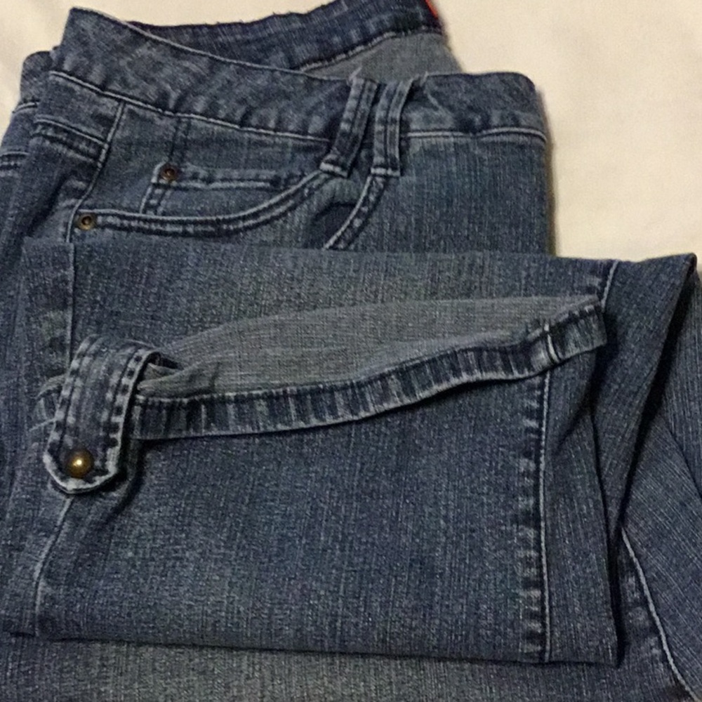 Westport unsized Capri blue jeans